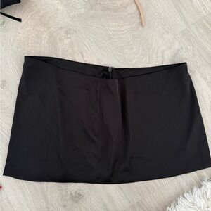 Danielle Guizio Black Mini Skirt